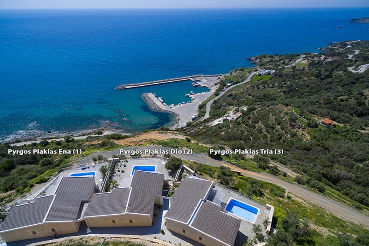 Pyrgos Plakias Villa Sellia  Bagian luar foto